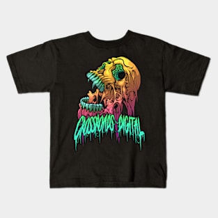 Dripping Skull Kids T-Shirt